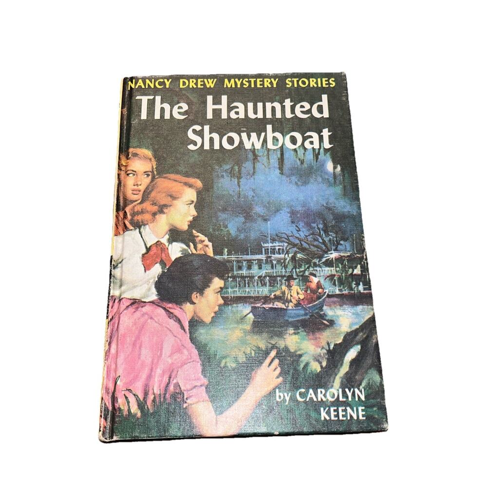 The Haunted Showboat by Carolyn Keene 1957 Nancy Drew